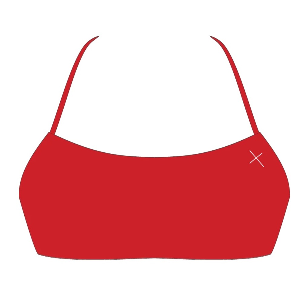 Boutine LA Large Rose Red Halter Top